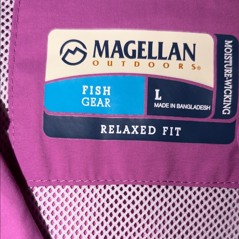 Men’s Magellan Outdoors Fish Gear Relaxed Fit Size Large - Picture 2 of 9